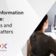 Health Information Exchange What It Is and Why It Matters. Image of woman looking at a monitor with spreadsheet.